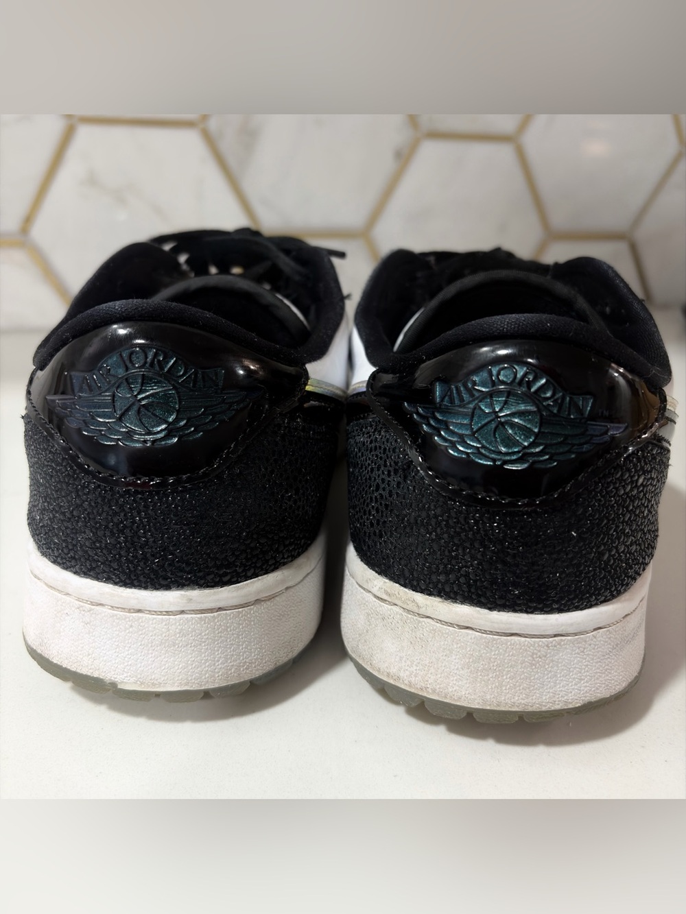 Rare 🔥Air Jordan 1 Low Golf Cyber Mindset / Copa Sz 10.5 - Picture 5 of 7